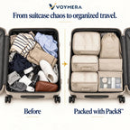 VOYMERA Pack8™ 8-Piece Packing Cube Set