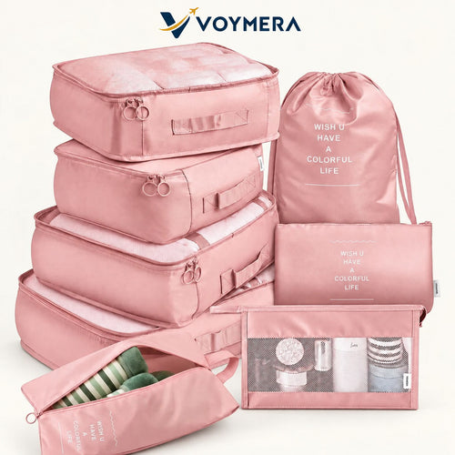 VOYMERA Pack8™ 8-Piece Packing Cube Set