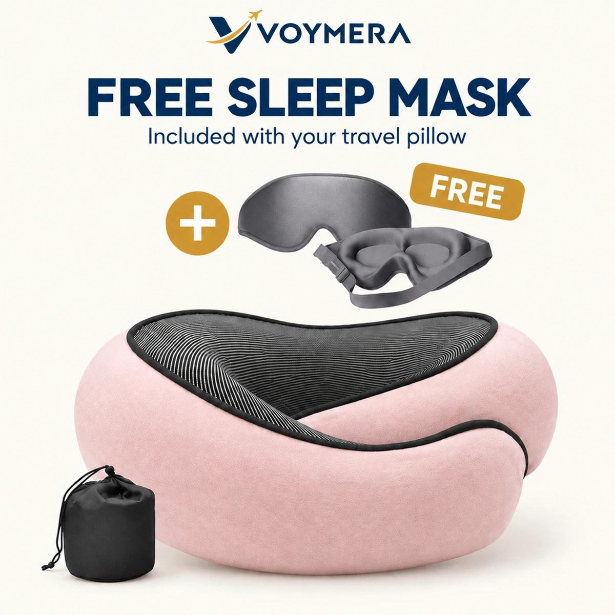 VOYMERA RestCloud™ Travel Neck Pillow