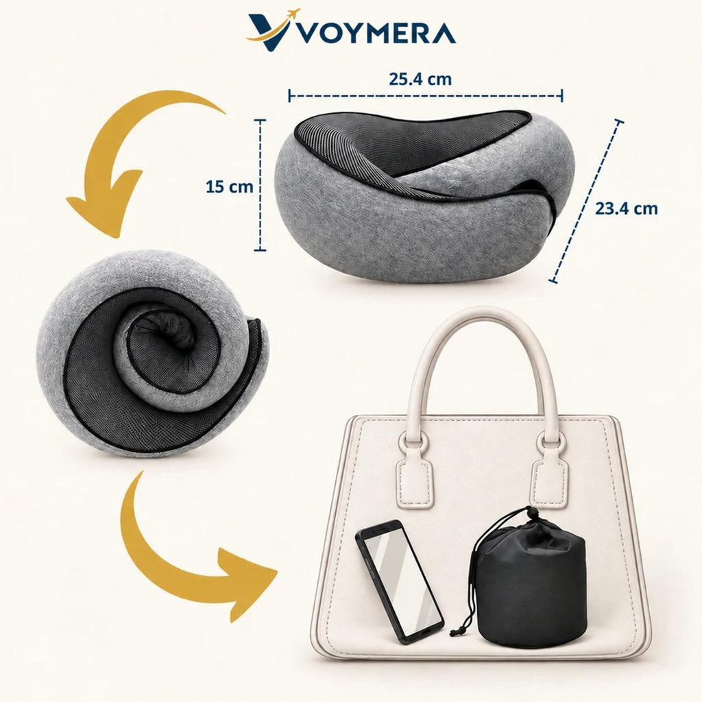 VOYMERA RestCloud™ Travel Neck Pillow