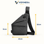 VOYMERA TransitSling™ Multi-Compartment Crossbody Bag